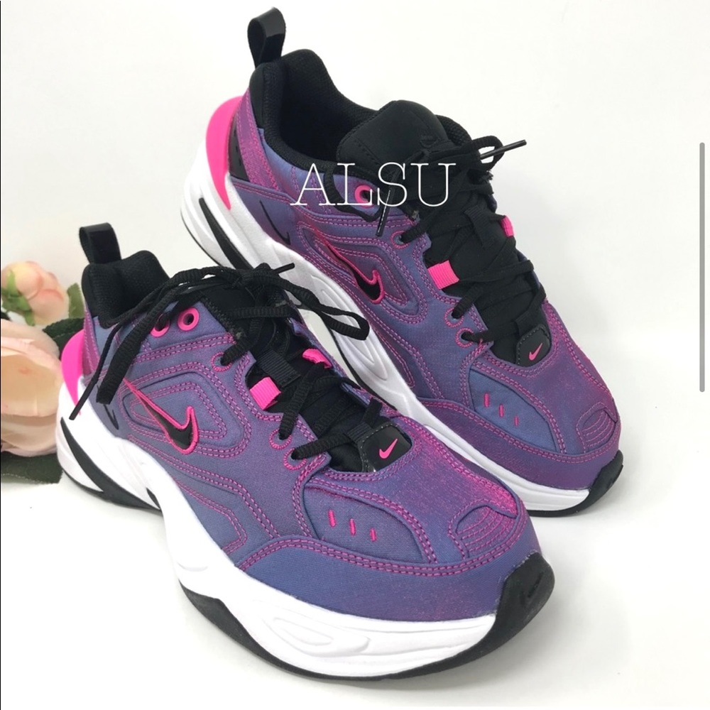 Nike M2K Tekno Laser Fuchsia Purple W AUTHENTIC - Picture 2 of 11
